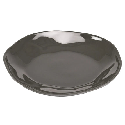 Đĩa Tròn Cal-Mil 22304-10-101 Melamine 26 cm, Màu Đen