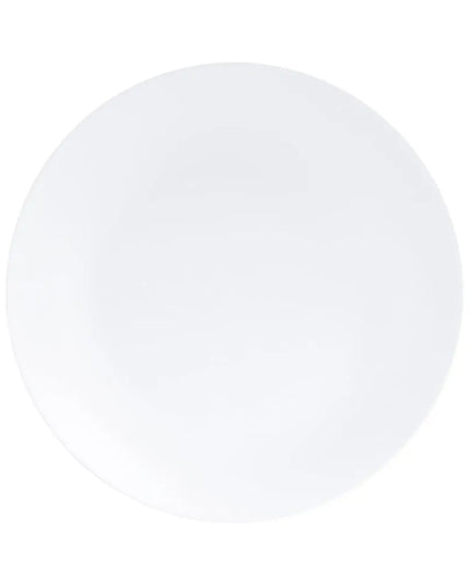 Đĩa Tròn Cal-Mil 22390-7-15 Melamine Coupe 17.8 cm, Trắng/Bề Mặt Nhám