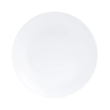 Đĩa Tròn Cal-Mil 22390-7-15 Melamine Coupe 17.8 cm, Trắng/Bề Mặt Nhám