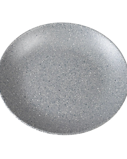 Đĩa Tròn Cal-Mil 22390-9-121 Melamine 22.9 cm, Màu Xám