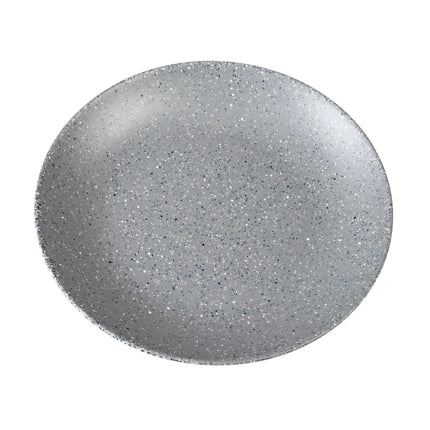 Đĩa Tròn Cal-Mil 22390-9-121 Melamine 22.9 cm, Màu Xám