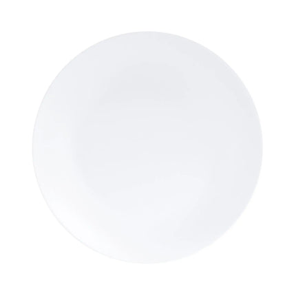 Đĩa Tròn Cal-Mil 22390-9-15 Melamine Coupe 22.9 cm, Trắng/Bề Mặt Nhám
