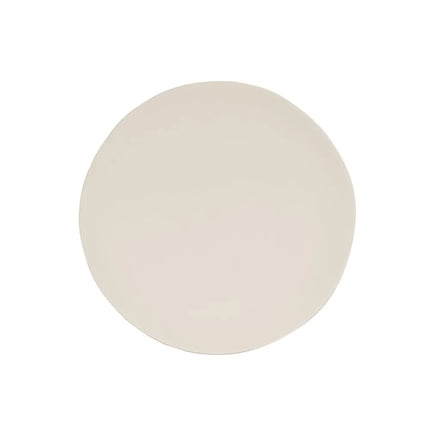 Đĩa Tròn Cal-Mil 24031-7-103 Melamine Hand Thrown 17.8 cm, Màu Ngà