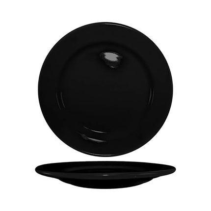 Đĩa Tròn Cancun™ ITI 16.8 cm - Gốm Sứ, Đen (CA-6-B)