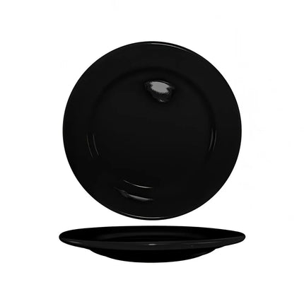 Đĩa Tròn Cancun™ ITI 18.1 cm - Gốm Sứ, Đen (CA-7-B)