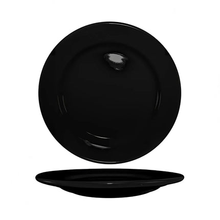 Đĩa Tròn Cancun™ ITI 26cm - Gốm, Đen (CA-16-B)