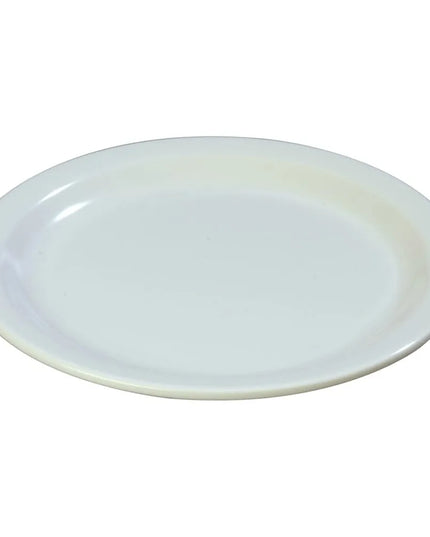 Đĩa Tròn Carlisle 22.9 cm - Melamine, Trắng (4350102)