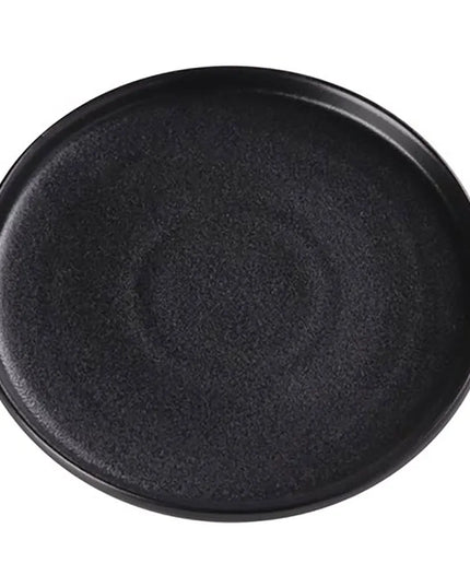 Đĩa Tròn Ceramic Yanco NB-107 19.1 cm, Noble Black