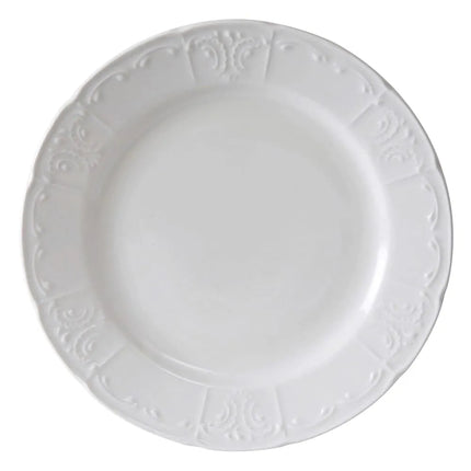Đĩa Tròn Chicago Tuxton CHA-104 26.7 cm, Sứ, Trắng