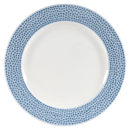 Đĩa Tròn Churchill 21 cm - Sứ China, Ocean Blue (OCISIP81)
