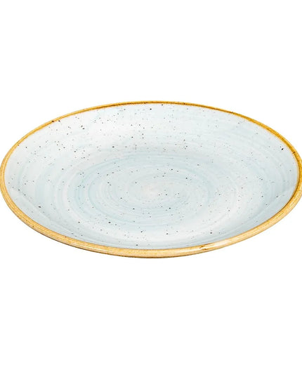 Đĩa Tròn Churchill Stonecast 22 cm - Gốm, Duck Egg Blue (SDESEVP81)