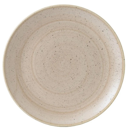 Đĩa Tròn Churchill Stonecast 26cm - Gốm, Nutmeg Cream (SNMSEV101)