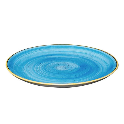 Đĩa Tròn Churchill Stonecast 28.6cm - Gốm, Xanh Cornflower (SCFSEV111)