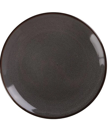 Đĩa Tròn Coupe Ceramic Yanco PK-107 18.4 cm Màu Xám