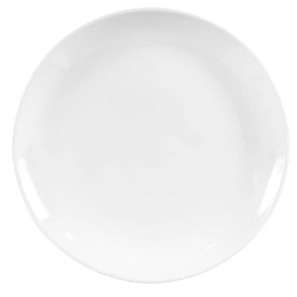 Đĩa Tròn Coupe Libbey 840-425C Dòng Porcelana™ 22.9 cm - Sứ, Trắng Sáng