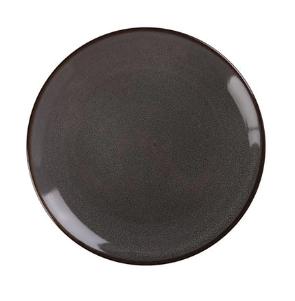 Đĩa Tròn Coupe Yanco PK-112 31.1 cm - Ceramic, Màu Xám