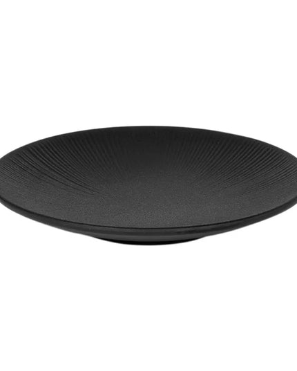 Đĩa Tròn Elite Global Solutions 21 cm - Nhựa Melamine, Đen (B379825-B)