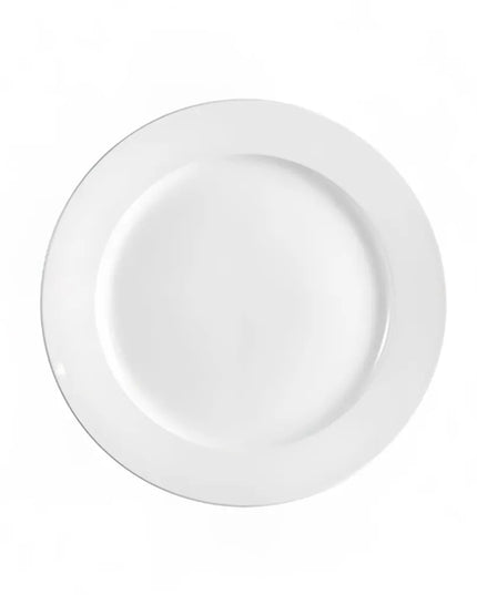 Đĩa Tròn Franklin CAC 16.2 cm - Giả Sứ Gốm, European White (FR-6)