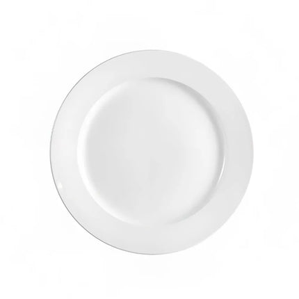 Đĩa Tròn Franklin CAC 16.2 cm - Giả Sứ Gốm, European White (FR-6)