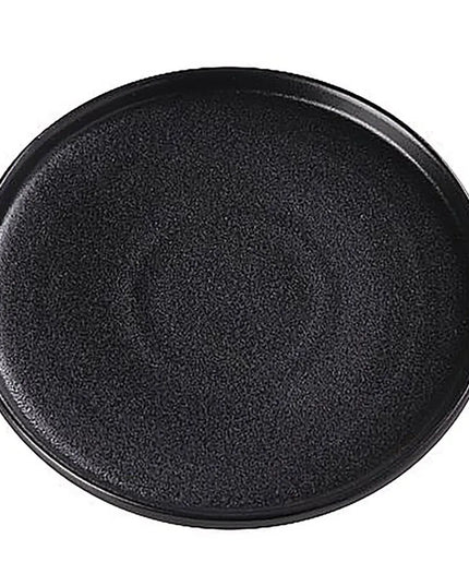 Đĩa Tròn Gốm Yanco NB-110 26 cm - Noble Black