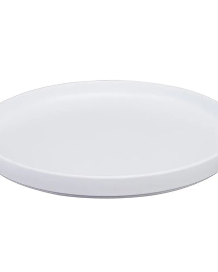 Đĩa Tròn Hudson Nhựa Melamine Cal-Mil 22026-10-15, 26 cm, Màu Trắng