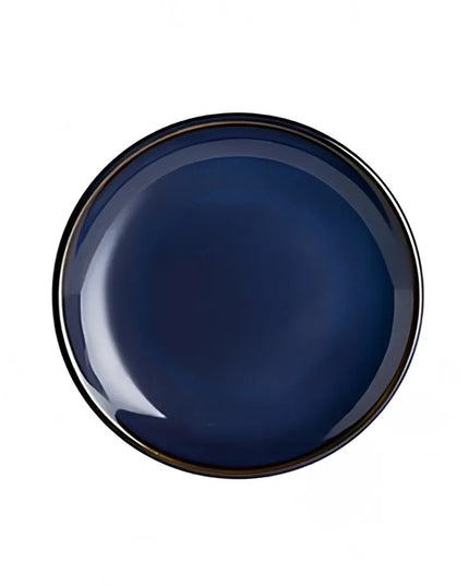 Đĩa Tròn Indigo Homer Laughlin HL3049026 16.5 cm - Sứ China, Màu Indigo