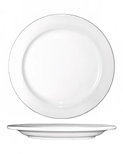 Đĩa Tròn ITI Dòng Dover™ 26.7 cm - Sứ, Trắng European (DO-16)