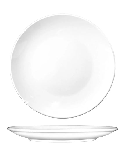 Đĩa Tròn ITI Torino™ 16.8cm - Sứ, Trắng European (TN-7)