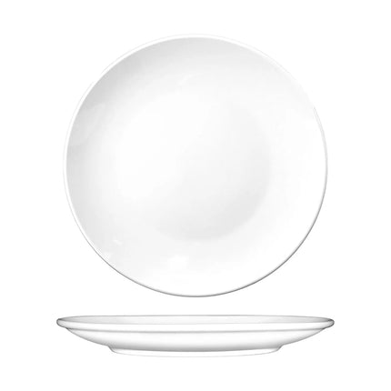 Đĩa Tròn ITI Torino™ 16.8cm - Sứ, Trắng European (TN-7)