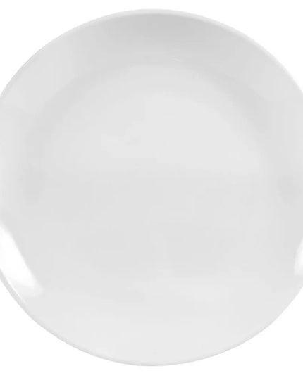 Đĩa Tròn Libbey 840-435C Sứ 24.1 cm, Coupe, Màu Trắng Sáng, Porcelana