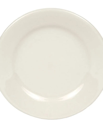 Đĩa Tròn Libbey PWC-31 15.9 cm Mép Cuộn - Gốm Sứ, Princess White