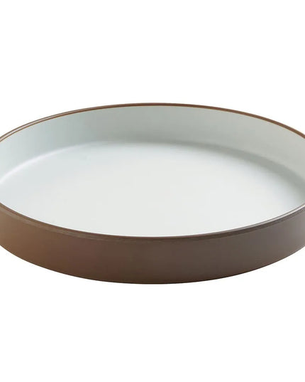 Đĩa Tròn Melamine Cal-Mil 22017-10-89 25.4 cm, Vân Đá