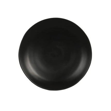 Đĩa Tròn Melamine Cal-Mil 24031-9-13 Hand Thrown 22.9 cm Màu Đen