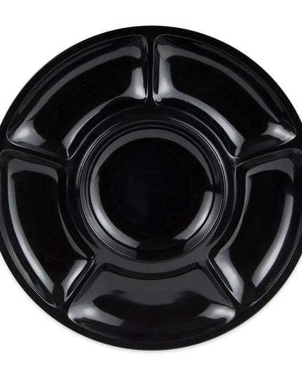 Đĩa Tròn Melamine GET APS-6-BK 35.6 cm - Đen