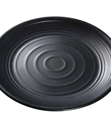 Đĩa Tròn Melamine Yanco BP-1009 22.9 cm - Đen