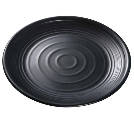 Đĩa Tròn Melamine Yanco BP-1009 22.9 cm - Đen