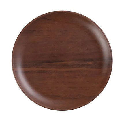 Đĩa Tròn Melamine Yanco WL-111 27.9 cm Vân Gỗ