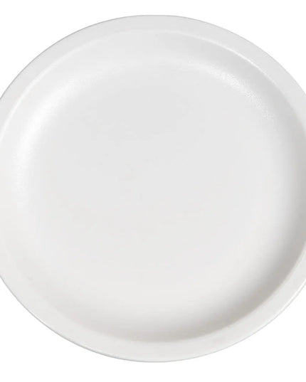 Đĩa Tròn Nhựa Cambro 55CWNR148 Dòng Camwear® 14 cm - Nhựa Polycarbonate, Trắng