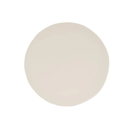 Đĩa Tròn Nhựa Melamine Cal-Mil 24031-11-103 Hand Thrown 27.9cm, Ivory