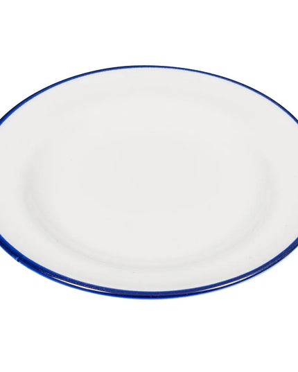 Đĩa Tròn Oneida Tin Tin™ 21 cm - Sứ Porcelain, Trắng Xanh (L2105008133)
