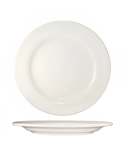 Đĩa Tròn Roma™ ITI, 26 cm, Gốm, Màu American White (RO-16)
