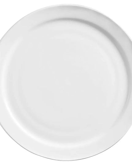 Đĩa Tròn Sứ Libbey 840-410N-11 16.5cm Vành Hẹp, Màu Bright White, Dòng Porcelana