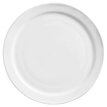Đĩa Tròn Sứ Libbey 840-410N-11 16.5cm Vành Hẹp, Màu Bright White, Dòng Porcelana
