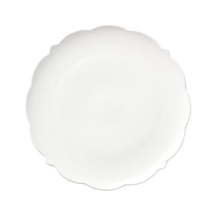 Đĩa Tròn Sứ Libbey 977709012 Astor Chân Đế 30.5 cm, Trắng