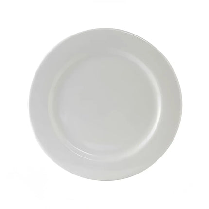 Đĩa Tròn Tuxton ALA-054 Dòng Alaska 14 cm - Gốm, Trắng Sứ