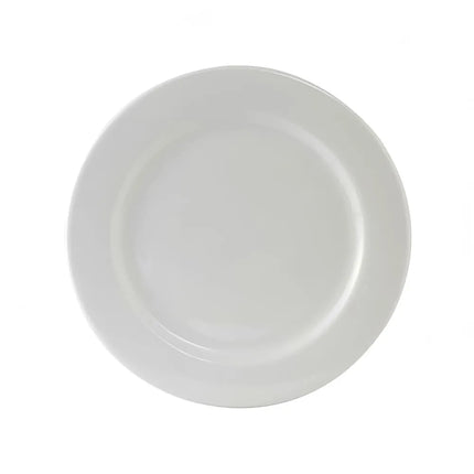 Đĩa Tròn Tuxton ALA-074 Dòng Alaska 19.1 cm - Gốm, Trắng Sứ