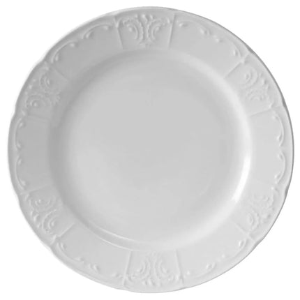 Đĩa Tròn Tuxton CHA-111 Chicago 28.3 cm - Sứ, Màu Porcelain White