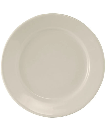 Đĩa Tròn Tuxton TRE-022 21.3cm Dòng Reno - Gốm, Màu American White/Eggshell