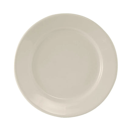 Đĩa Tròn Tuxton TRE-022 21.3cm Dòng Reno - Gốm, Màu American White/Eggshell