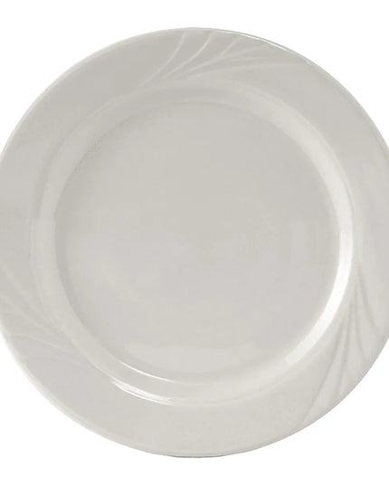 Đĩa Tròn Tuxton YPA-090 Sonoma 22.9cm - Gốm, Trắng Sứ